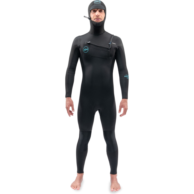 Гидрокостюм DAKINE MENS MALAMA Z/F HOODED 4/3 Black, размер S DK01M43HMLC1 (0604565590329)