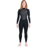 Гидрокостюм женский DAKINE WOMEN'S QUANTUM BACK ZIP FULL SUIT 5/4/3mm Black/Grey, размер 2 DK22W543QBZ (0604565597304)